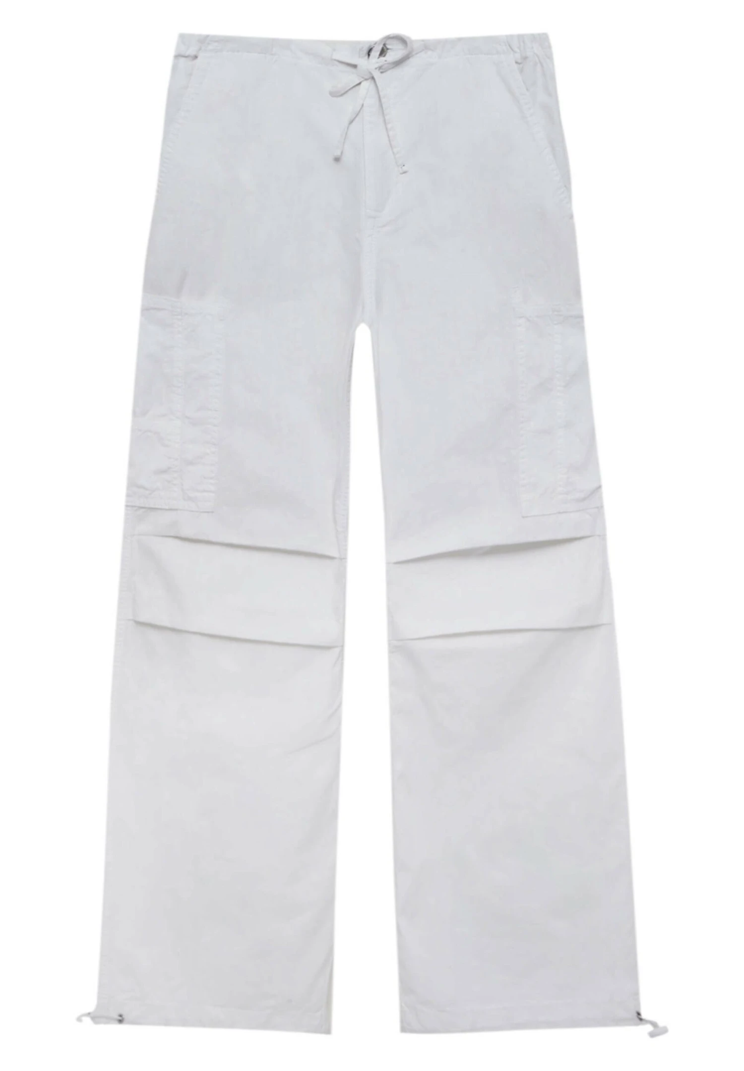 PULL & BEAR Parachute With Pockets - Broek - White - Afbeelding 6
