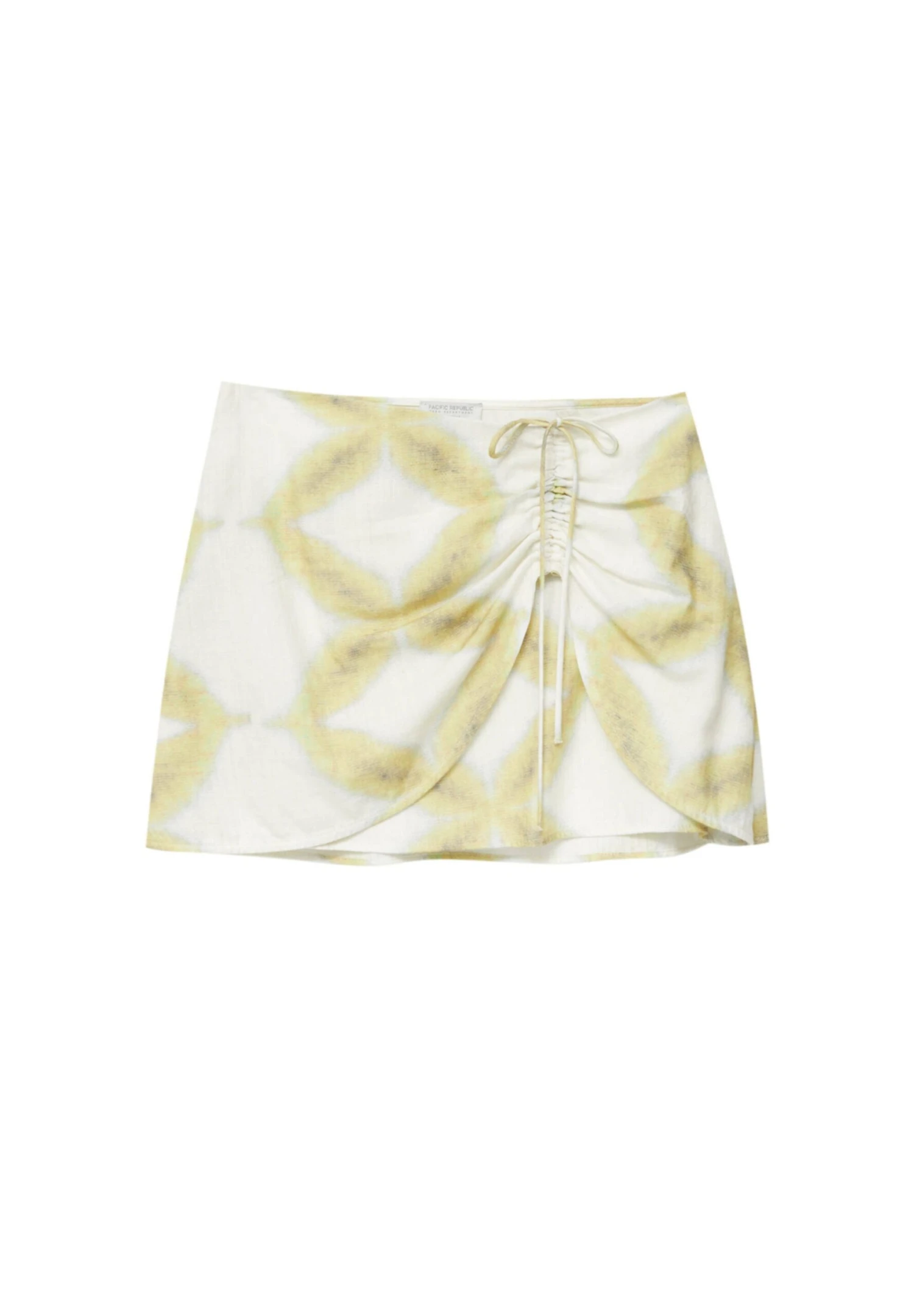 PULL & BEAR Printed With Gathered Detail- Minirok - Light Green - Afbeelding 5