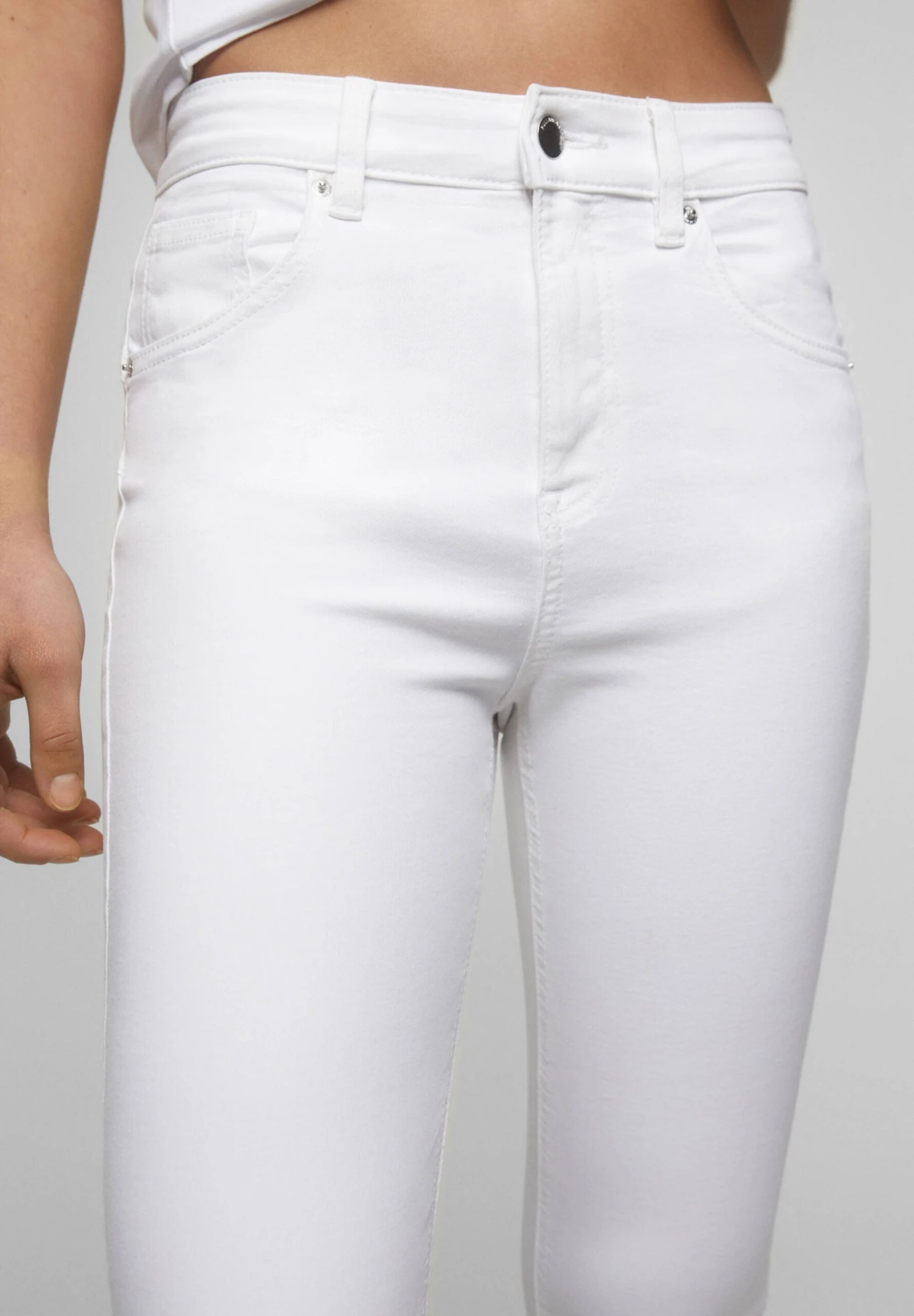 PULL & BEAR Push Up- Jeans Skinny Fit - White - Afbeelding 4
