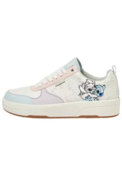 PULL & BEAR Lilo & Stitch - Sneakers Laag - White