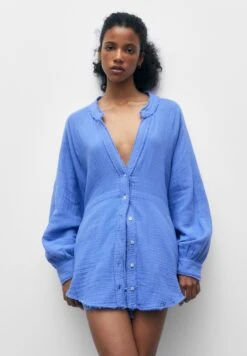 PULL & BEAR Rustic - Blouse - Blue