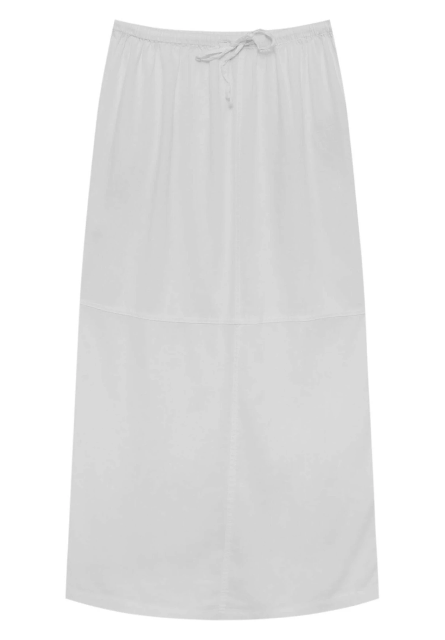 PULL & BEAR With Elastic Waist - A-Lijn Rok - White - Afbeelding 5