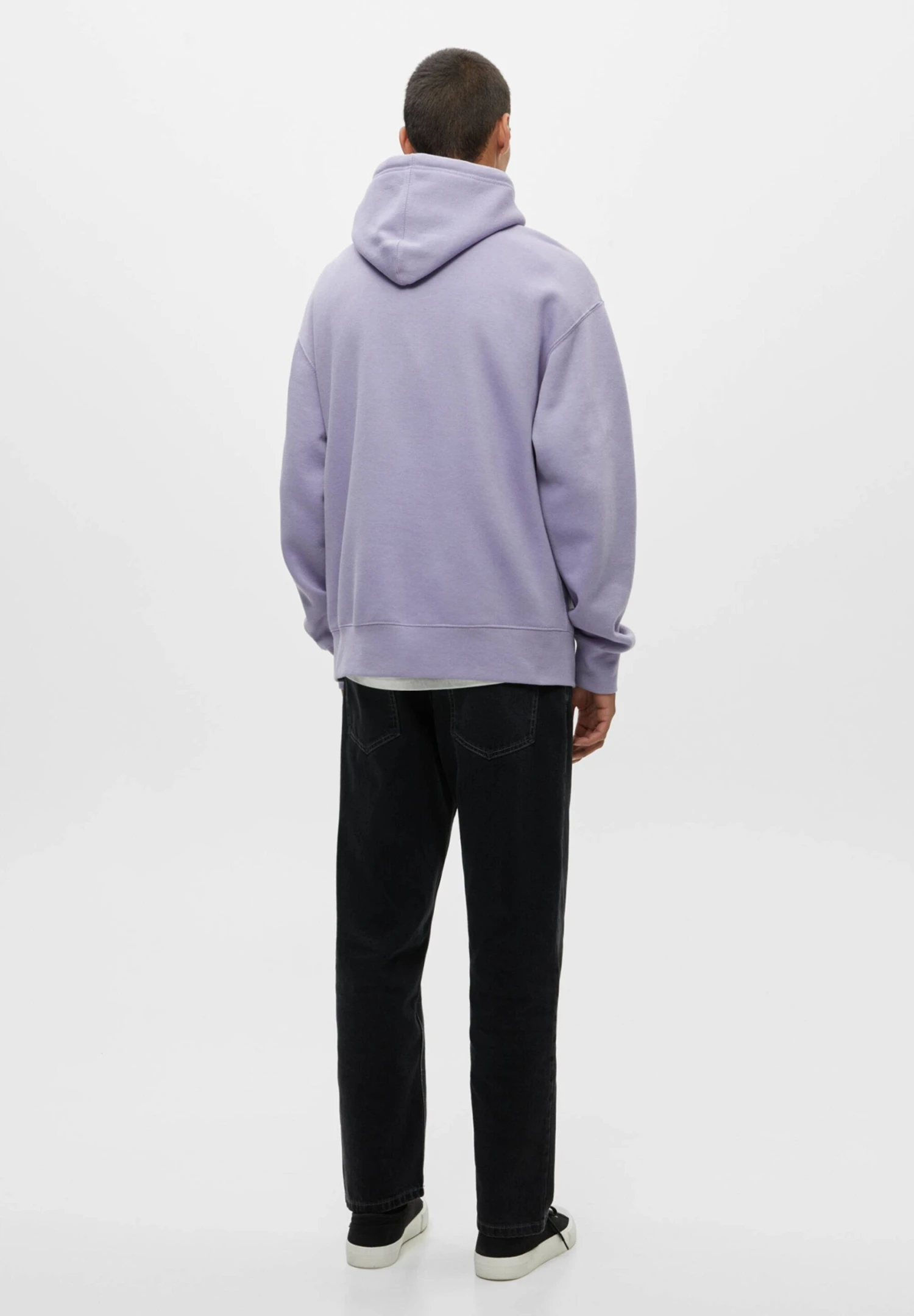 PULL & BEAR Hoodie - Mauve - Afbeelding 4