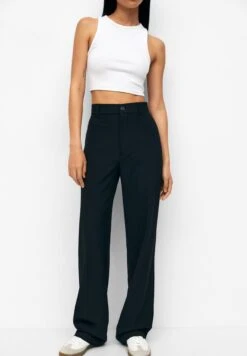 PULL & BEAR Formal- Broek - Black