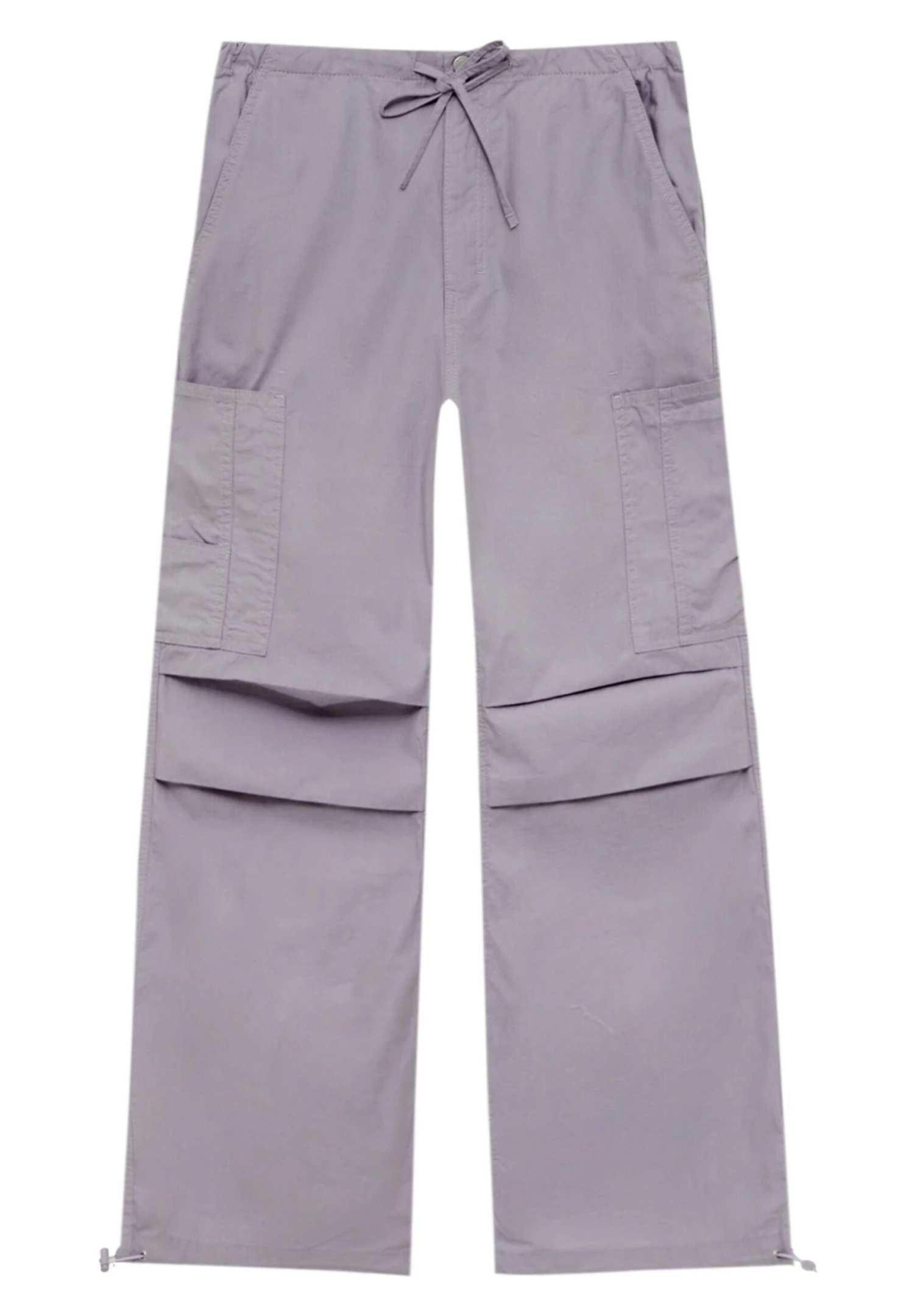 PULL & BEAR Parachute With Pockets - Broek - Lilac - Afbeelding 5