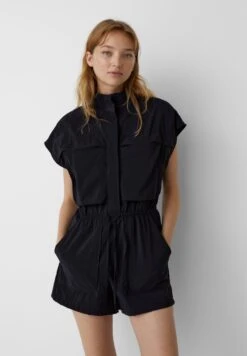 PULL & BEAR Short - Jumpsuit - Black