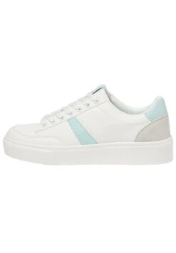 PULL & BEAR Minimalist With Side Stripe Detail - Sneakers Laag - Light Blue