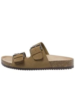 PULL & BEAR With Buckles - Muiltjes - Brown