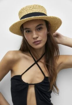 PULL & BEAR Hoed - Beige