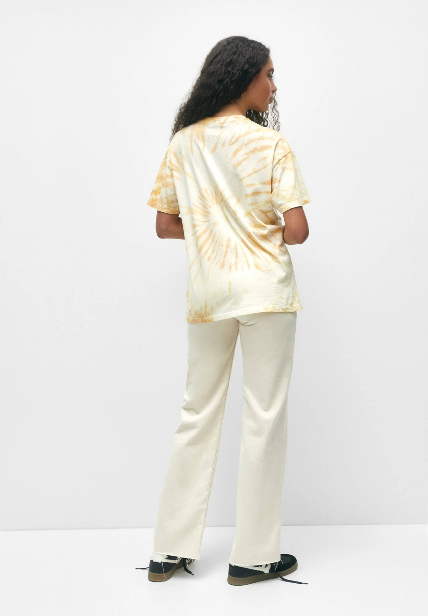 PULL & BEAR The Rolling Stones American Tour 1972 - T-Shirt Print - Multi Coloured - Afbeelding 3