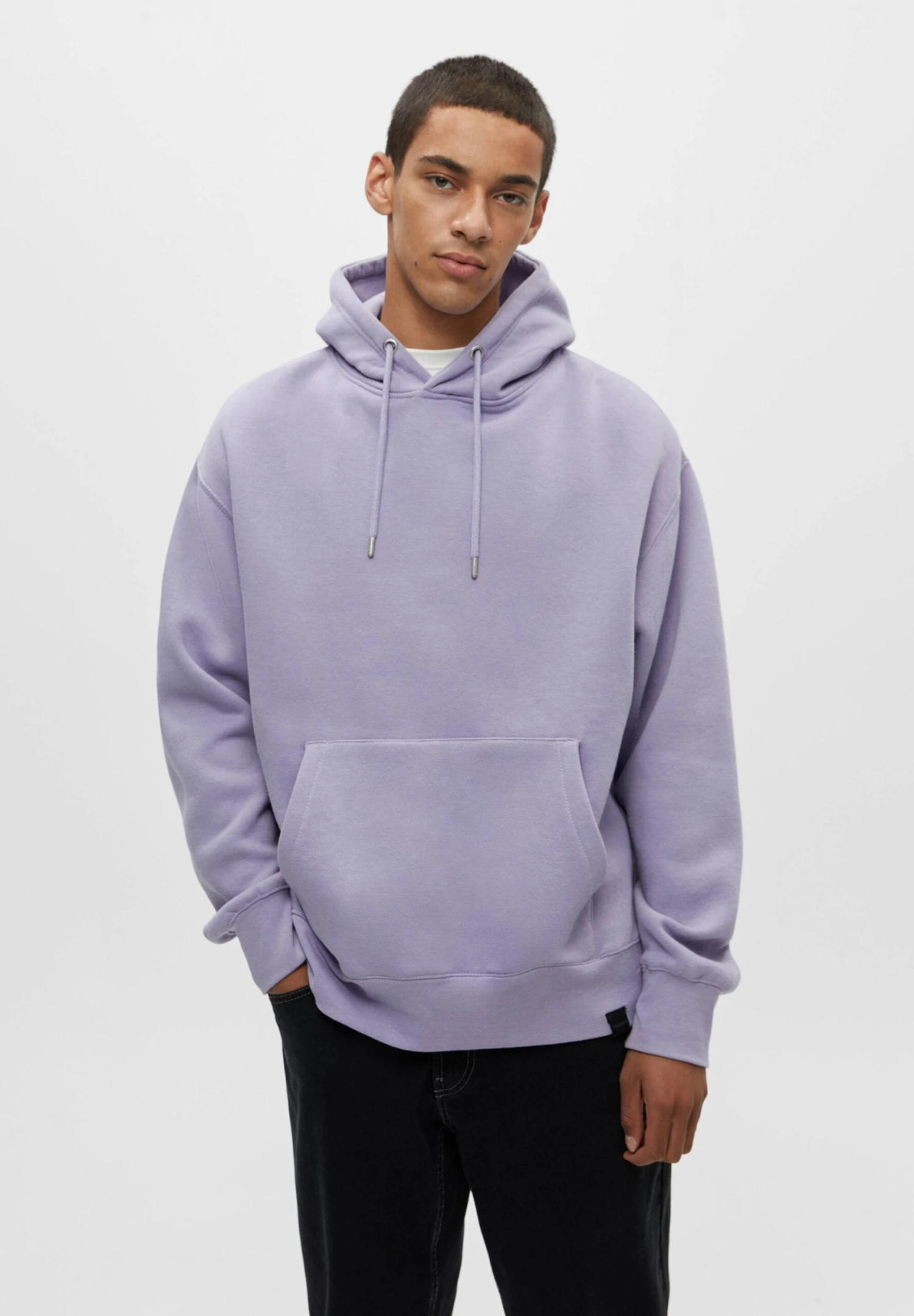PULL & BEAR Hoodie - Mauve - Afbeelding 3