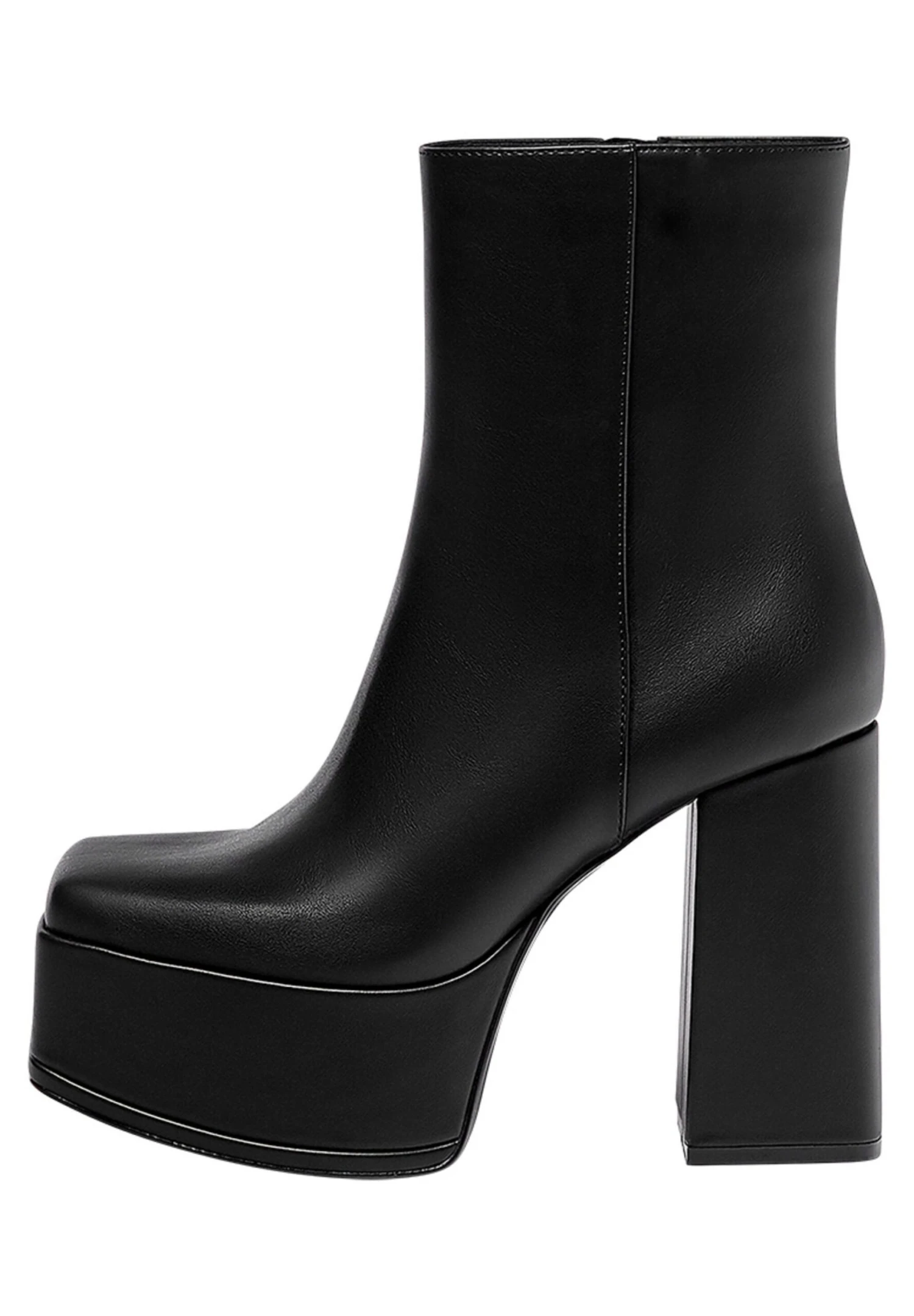 PULL & BEAR Mit Maxi Plateau - Korte Laarzen - Black - Afbeelding 2