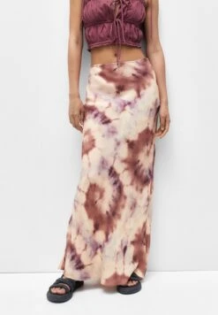 PULL & BEAR Tie-Dye - Maxirok - Light Pink