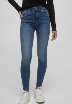 PULL & BEAR Push Up- Jeans Skinny Fit - Blue Grey