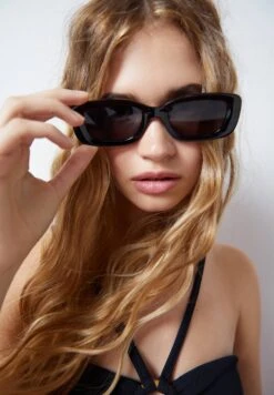 PULL & BEAR Basic - Zonnebril - Mottled Black