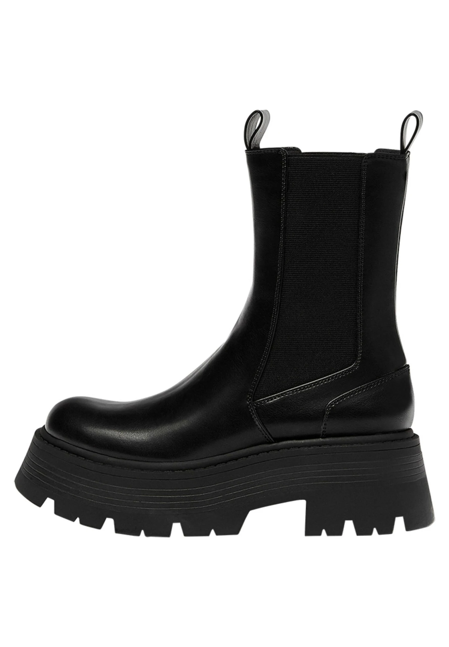 PULL & BEAR Mit Elastischen- Korte Laarzen - Black - Afbeelding 2