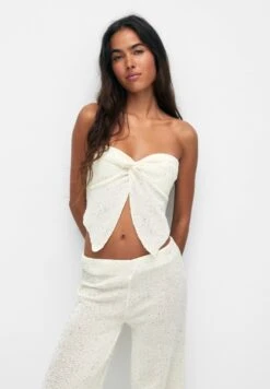 PULL & BEAR Top - White