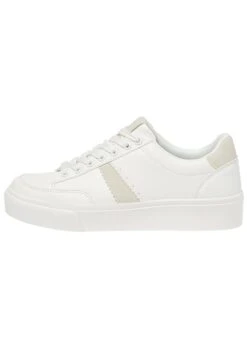 PULL & BEAR Minimalist With Side Stripe Detail - Sneakers Laag - Beige