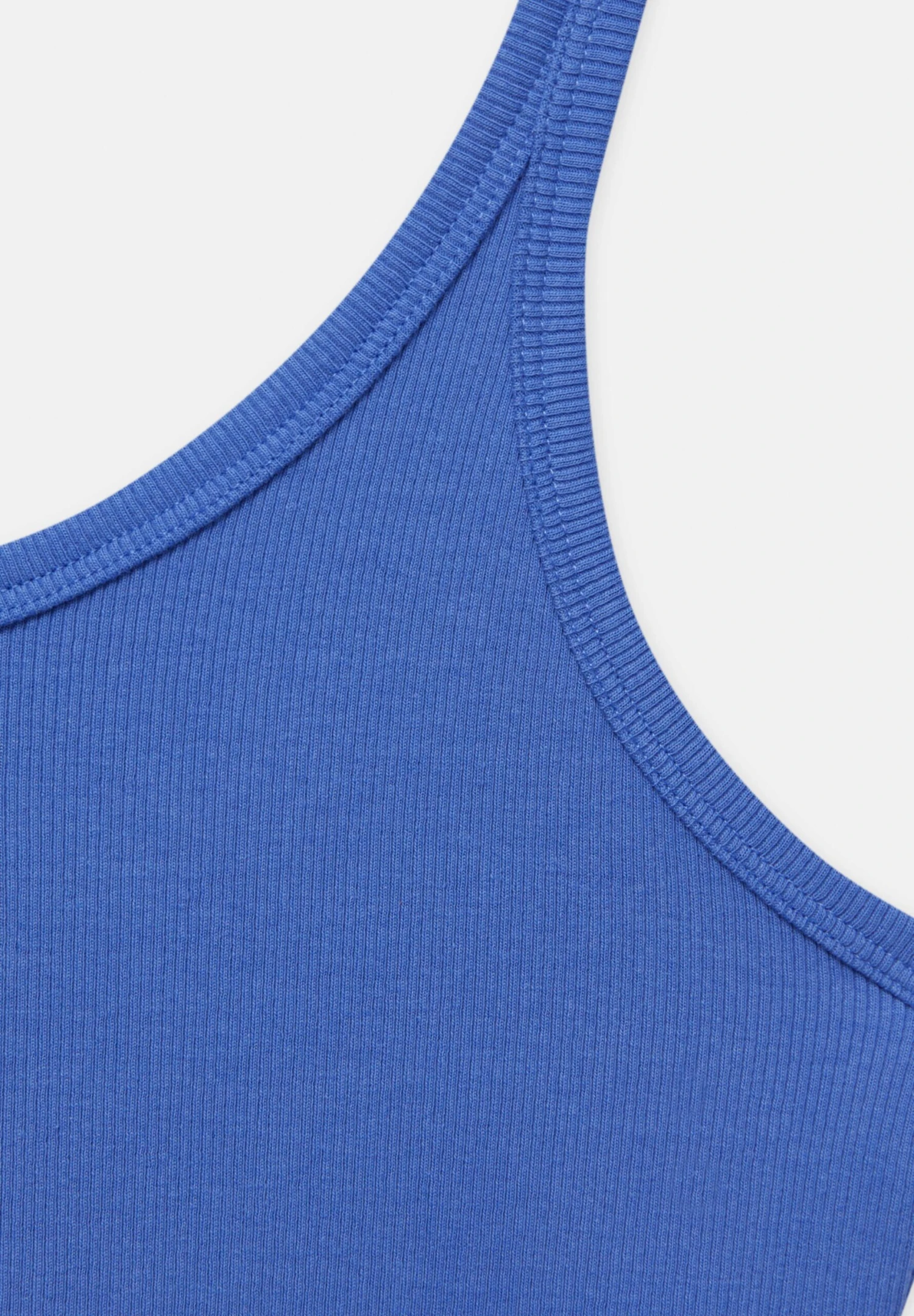 PULL & BEAR Basic Midi - Jerseyjurk - Blue - Afbeelding 6