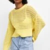 PULL & BEAR Open - Trui - Yellow