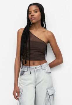 PULL & BEAR Blouse - Brown