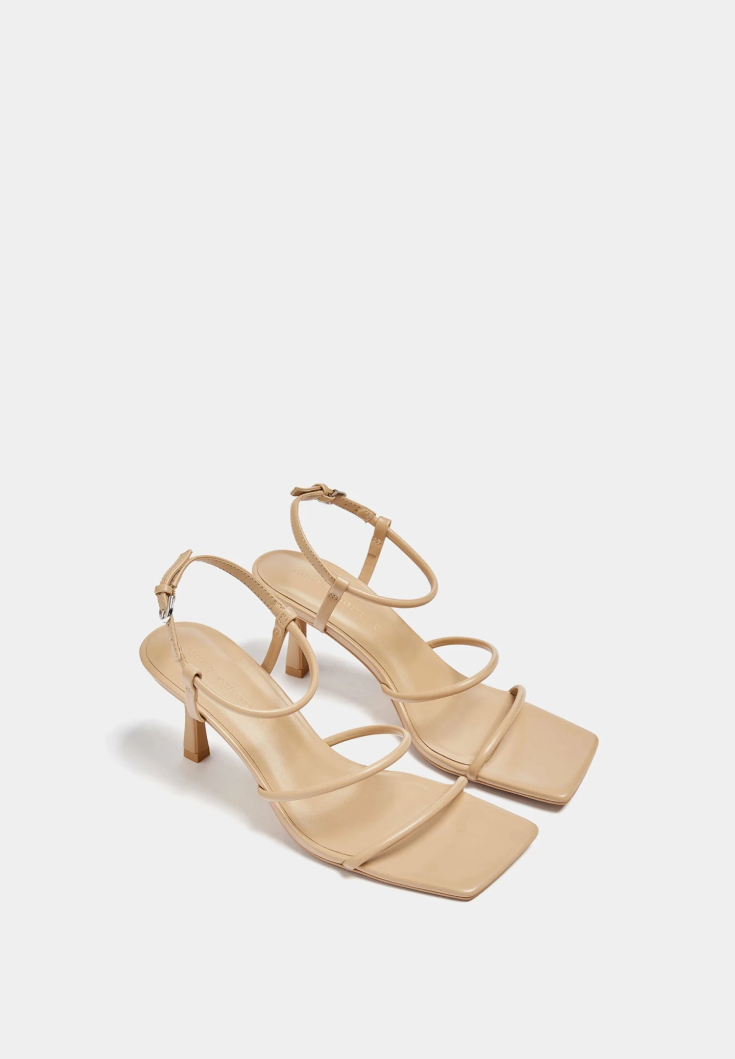 PULL & BEAR With Thin Straps - Sandalen - Beige - Afbeelding 3