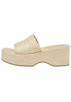 PULL & BEAR Platform - Muiltjes Met Hak - Nude