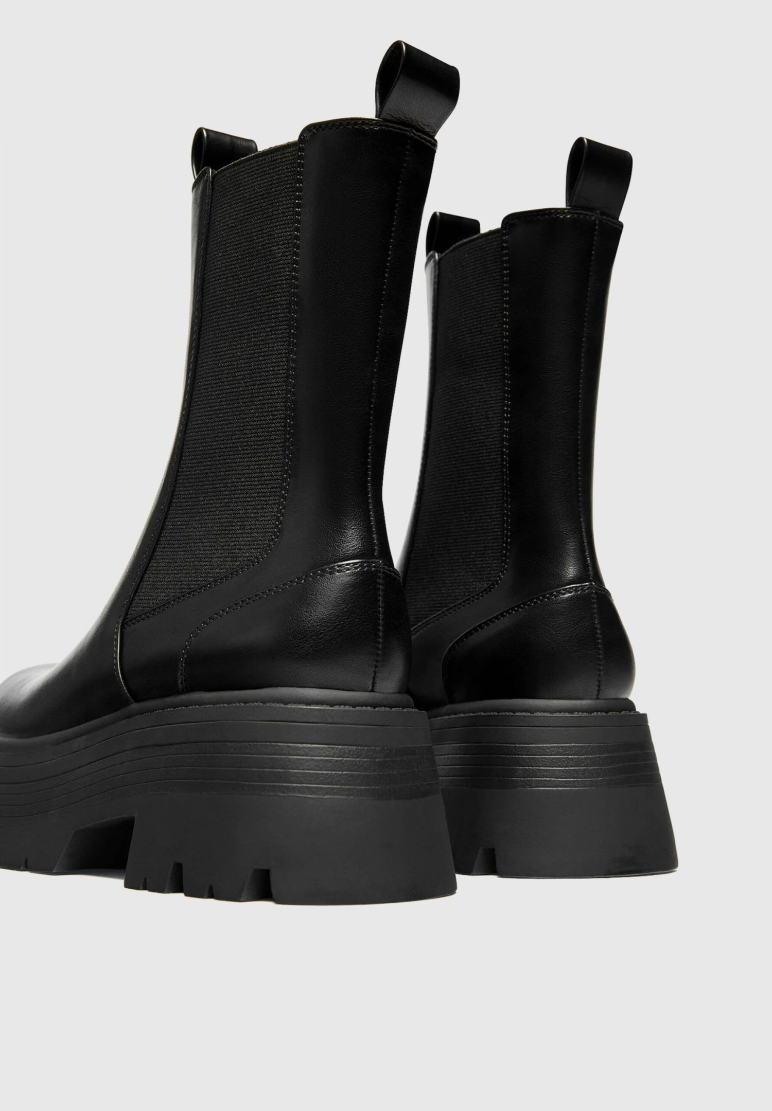 PULL & BEAR Mit Elastischen- Korte Laarzen - Black - Afbeelding 5