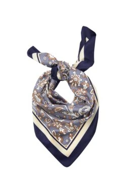 PULL & BEAR Floral Print - Sjaal - Blue