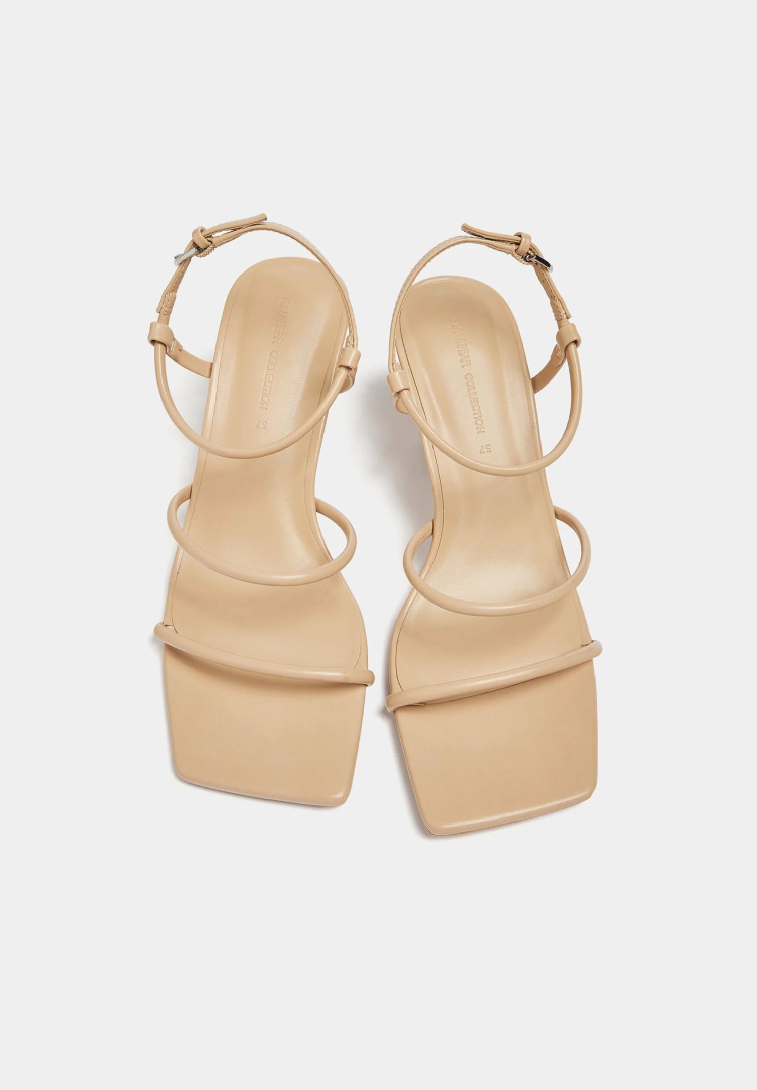 PULL & BEAR With Thin Straps - Sandalen - Beige - Afbeelding 4