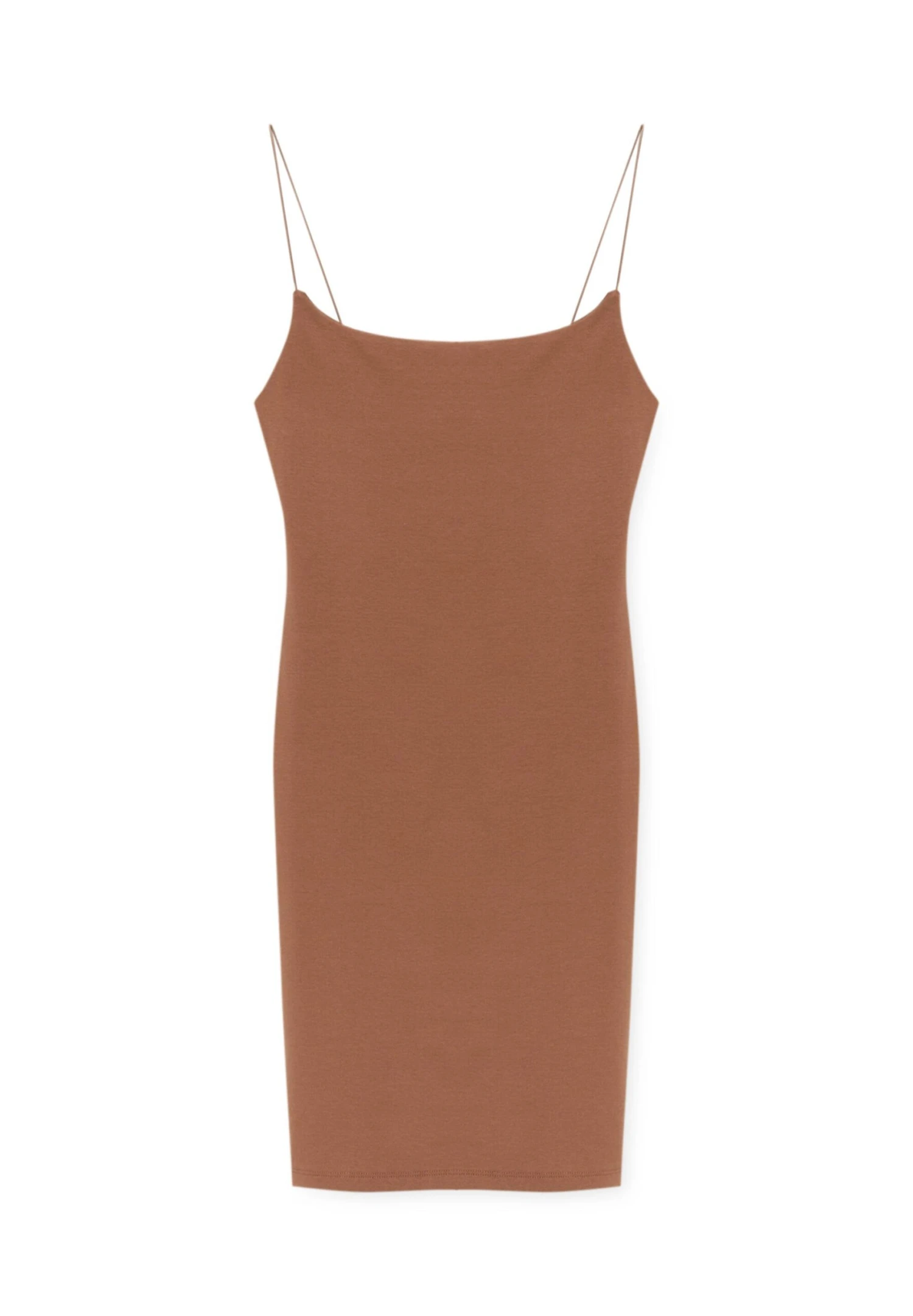 PULL & BEAR Short With Thin Straps- Jurk - Brown - Afbeelding 5
