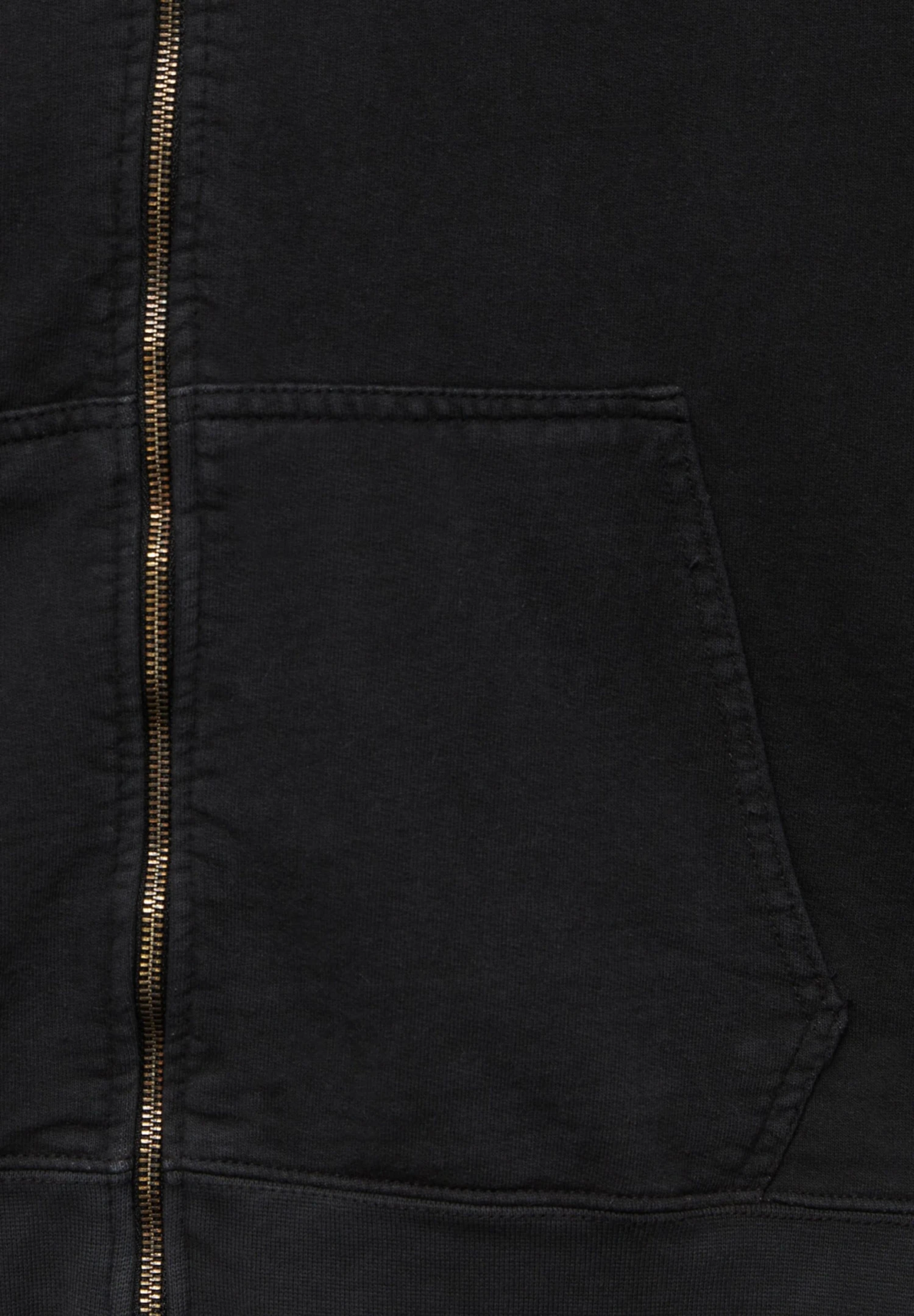 PULL & BEAR Cropped - Sweater Met Rits - Black - Afbeelding 6