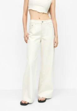 PULL & BEAR Straight Leg - Straight Leg Jeans - Beige