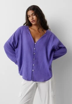 PULL & BEAR Rustic - Blouse - Lilac
