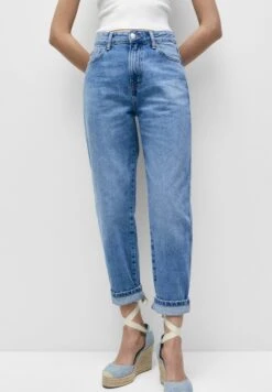 PULL & BEAR Jeans Tapered Fit - Blue Denim