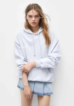PULL & BEAR Morning Admirers - Hoodie - Light Grey