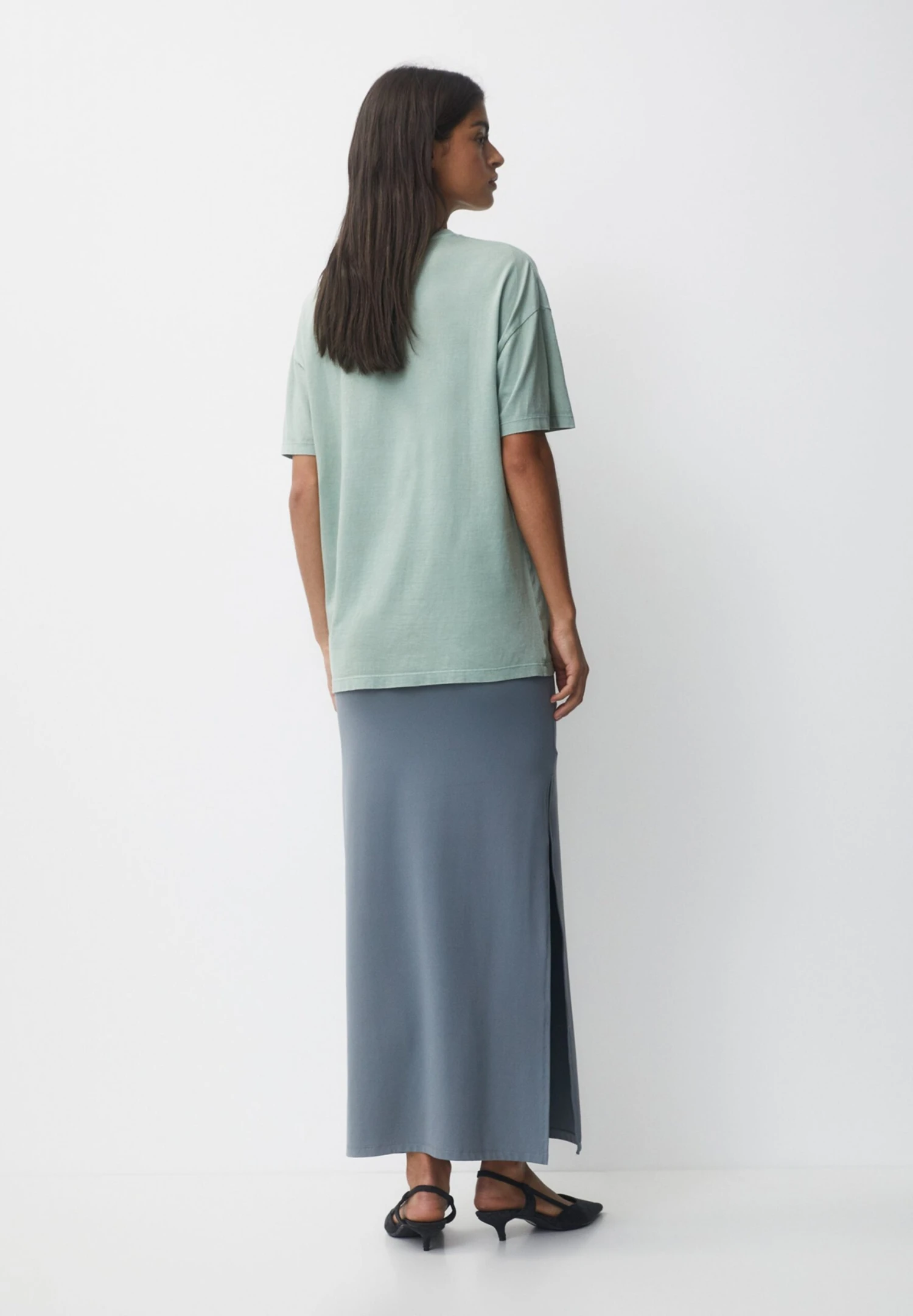 PULL & BEAR Ramones - T-Shirt Print - Light Green - Afbeelding 3