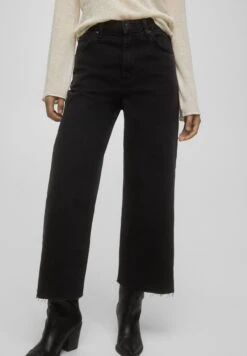 PULL & BEAR Basic- Flared Jeans - Black