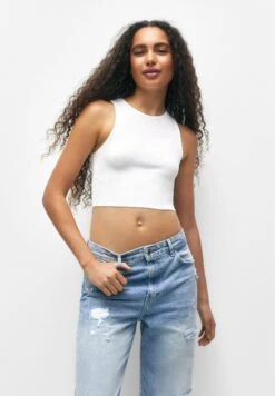 PULL & BEAR Basic 3 Pack - Top - Grey