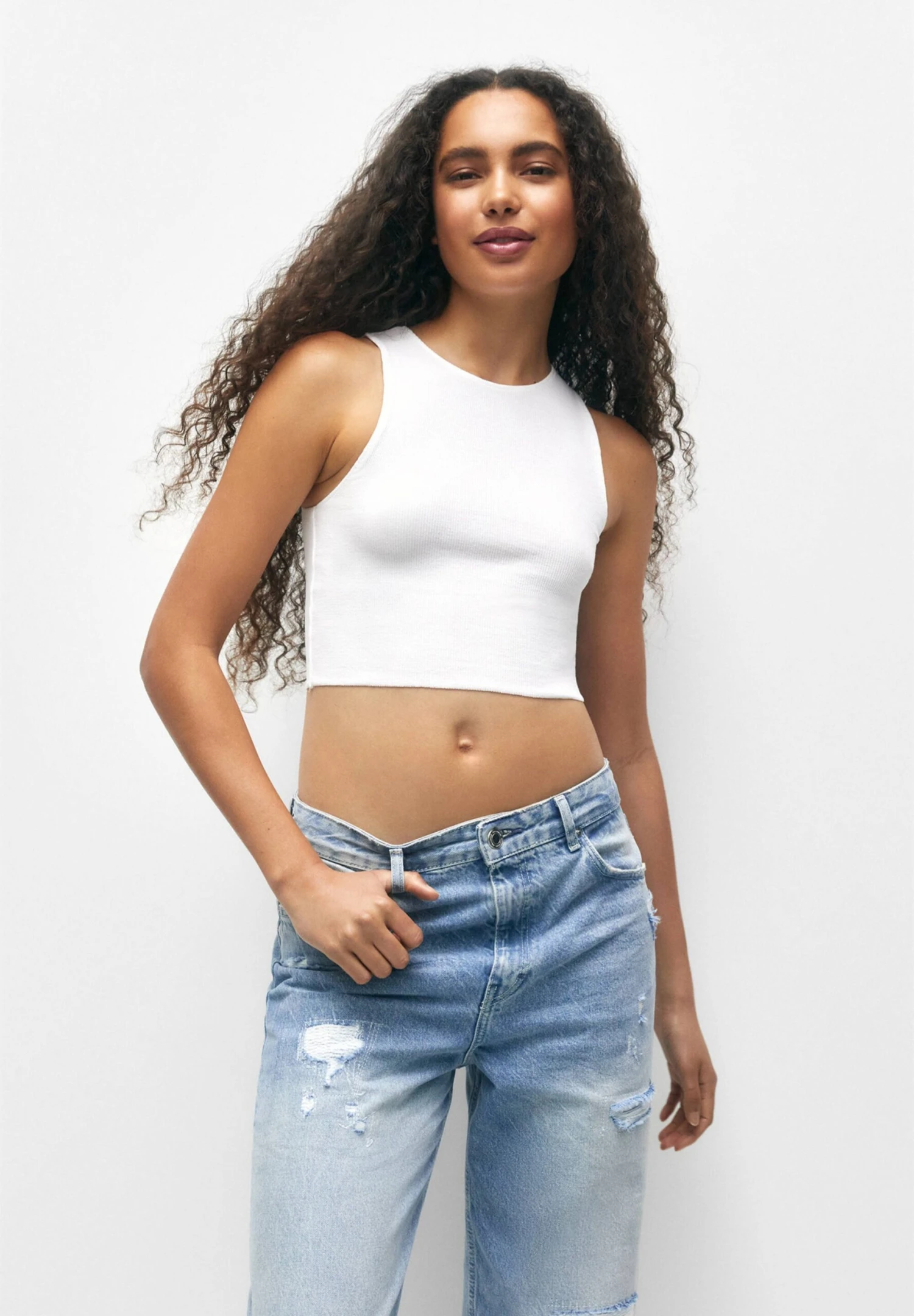 PULL & BEAR Basic 3 Pack - Top - Grey