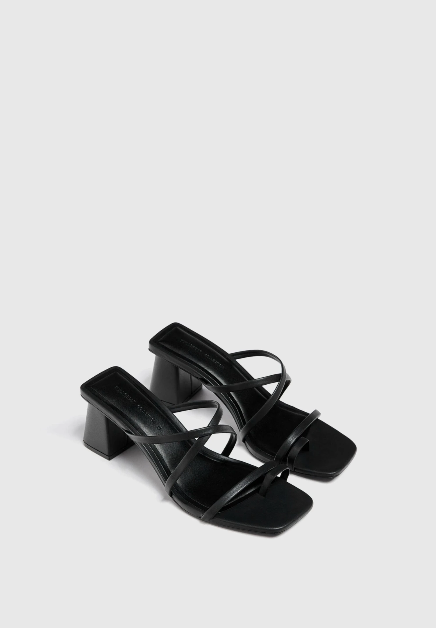PULL & BEAR With Straps - Sandalen - Black - Afbeelding 3