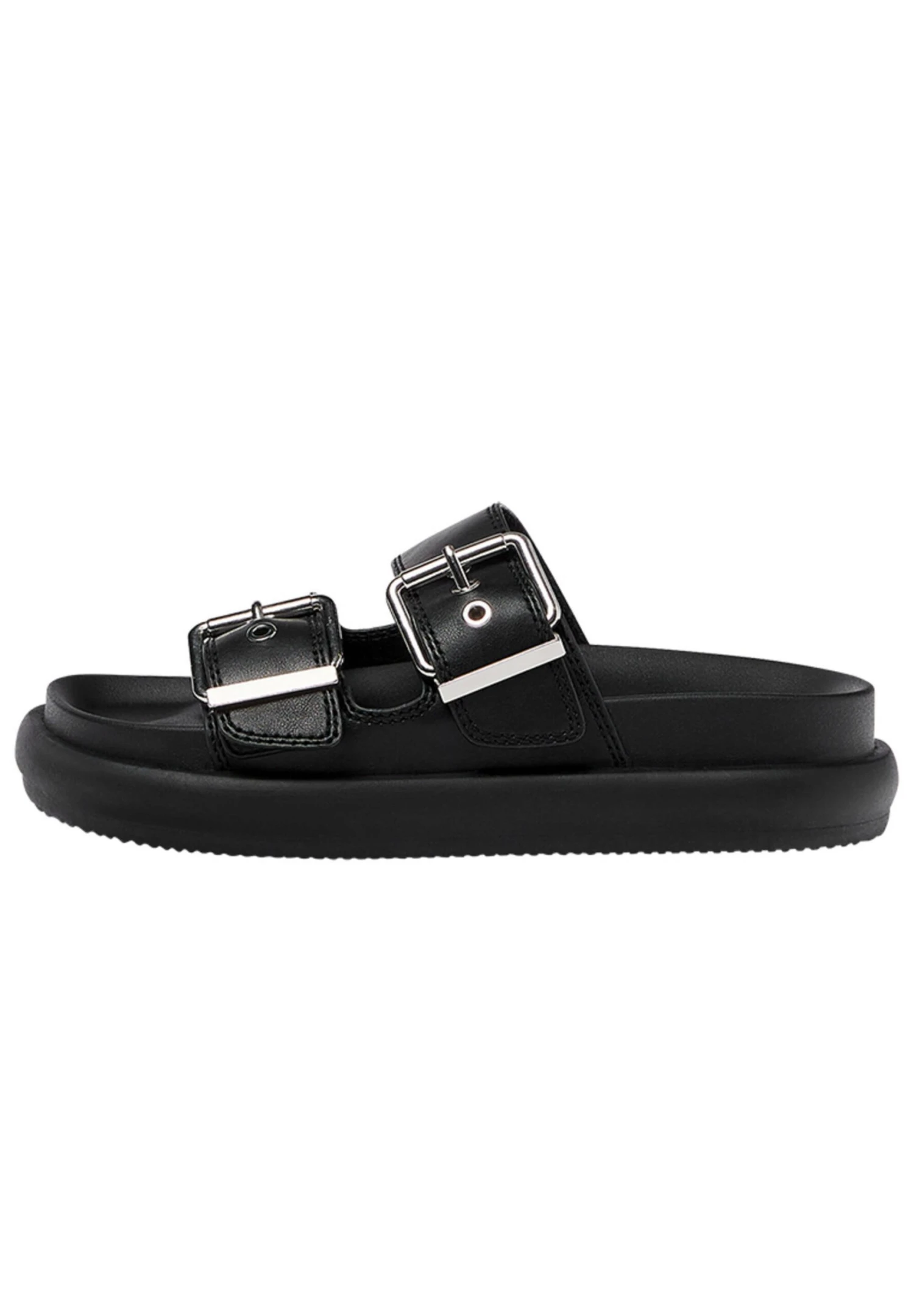 PULL & BEAR Muiltjes Met Hak - Black - Afbeelding 2