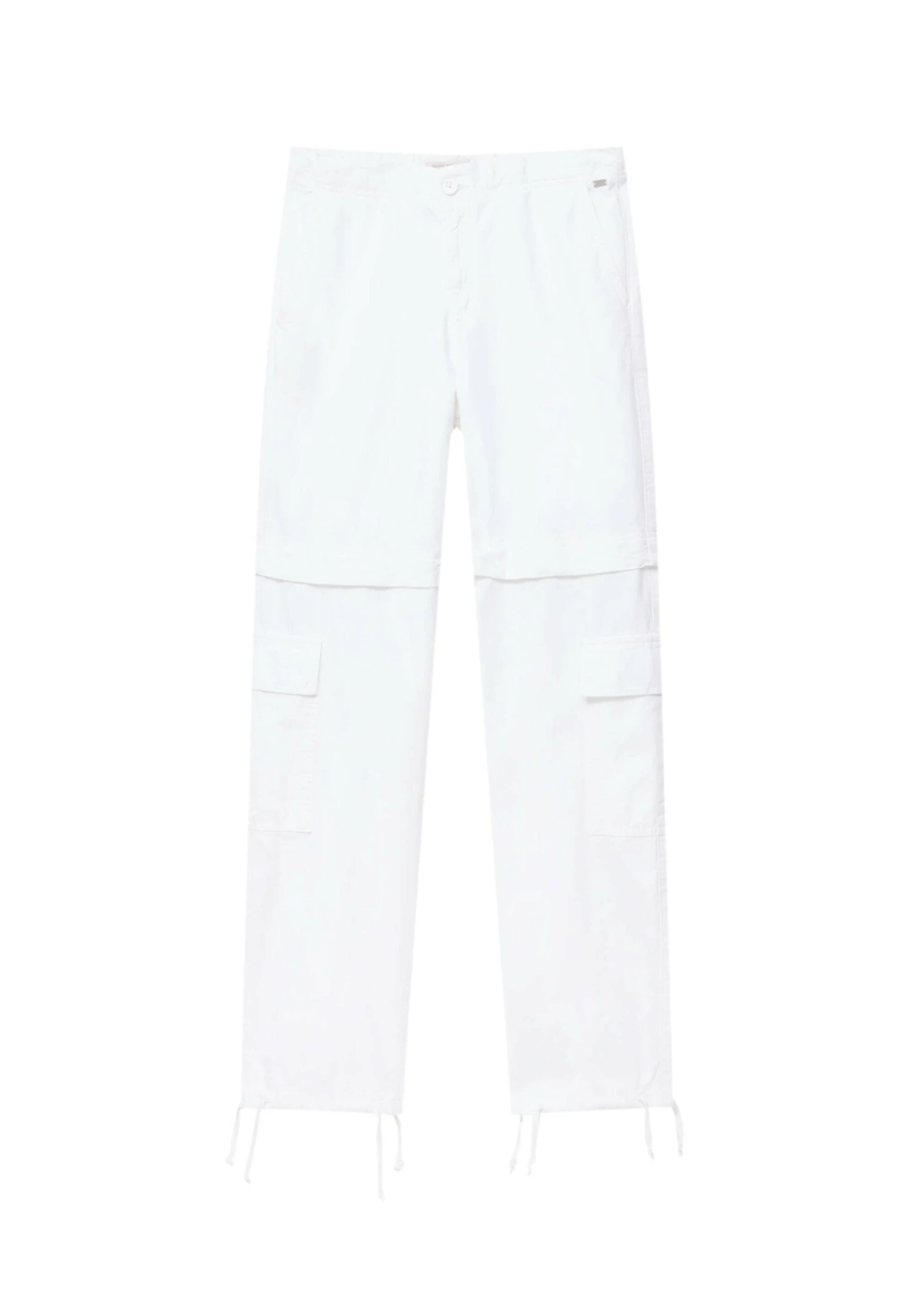 PULL & BEAR Detachable - Cargobroek - White - Afbeelding 6