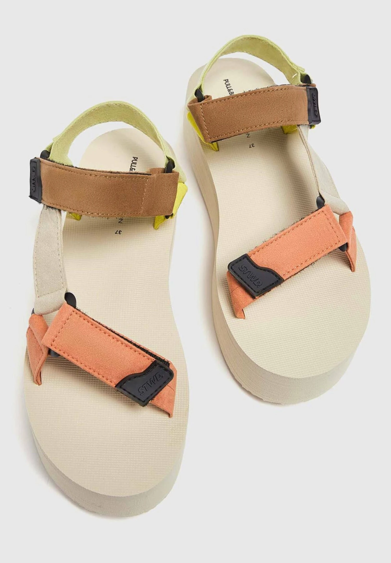 PULL & BEAR Sandalen Met Plateauzool - Multicoloured - Afbeelding 3
