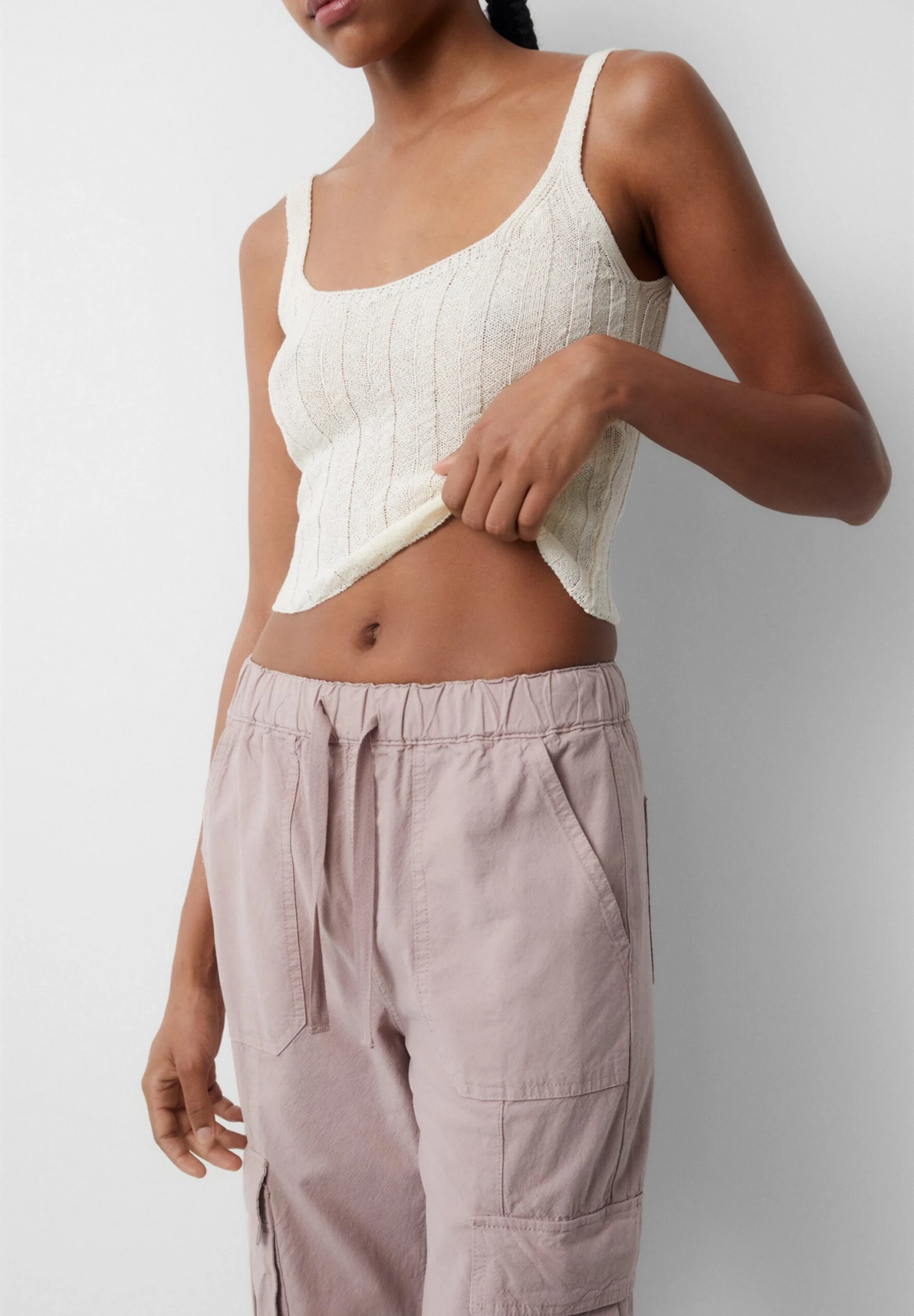 PULL & BEAR Rustic - Cargobroek - Grey - Afbeelding 4