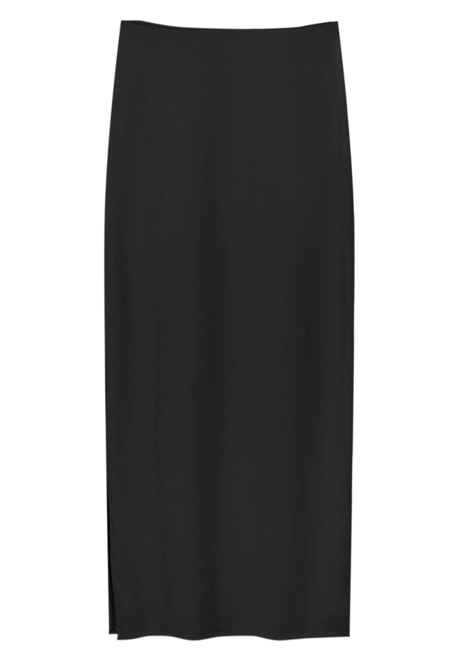 PULL & BEAR Basic-Midi - Kokerrok - Black - Afbeelding 5