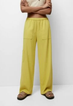 PULL & BEAR Loose-Fitting- Broek - Yellow
