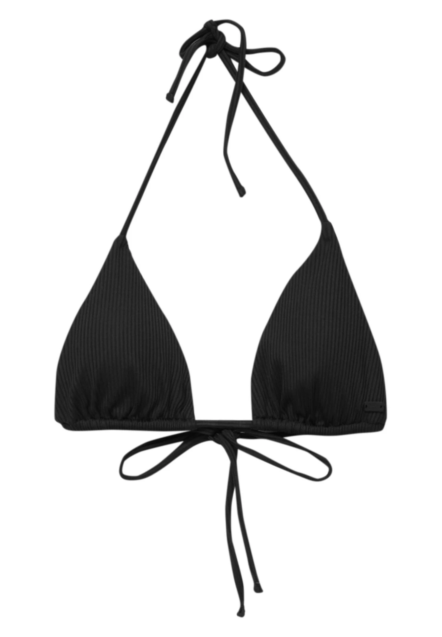 PULL & BEAR Triangle - Bikinitop - Black - Afbeelding 4