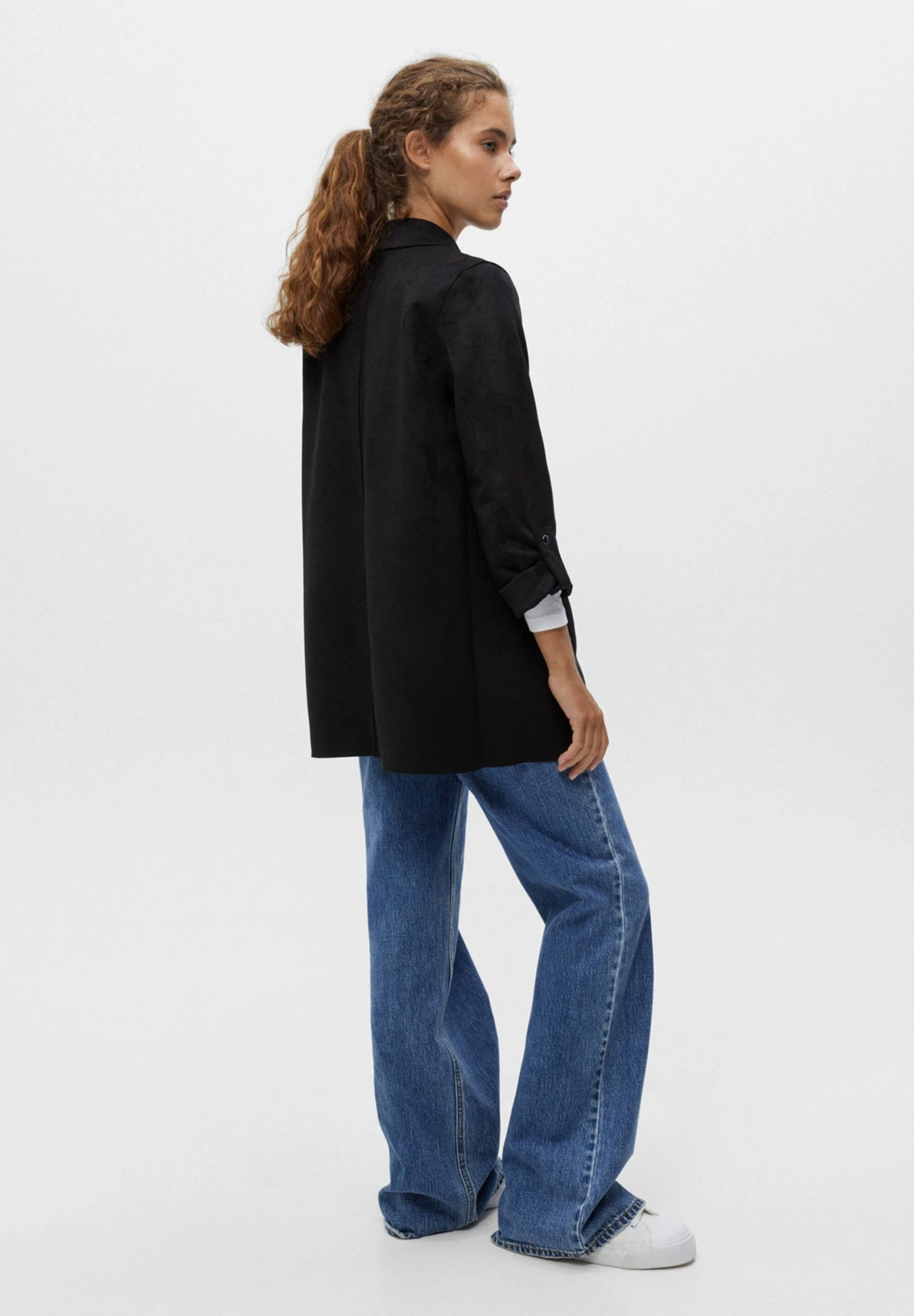 PULL & BEAR Jacket - Mantel - Black - Afbeelding 3