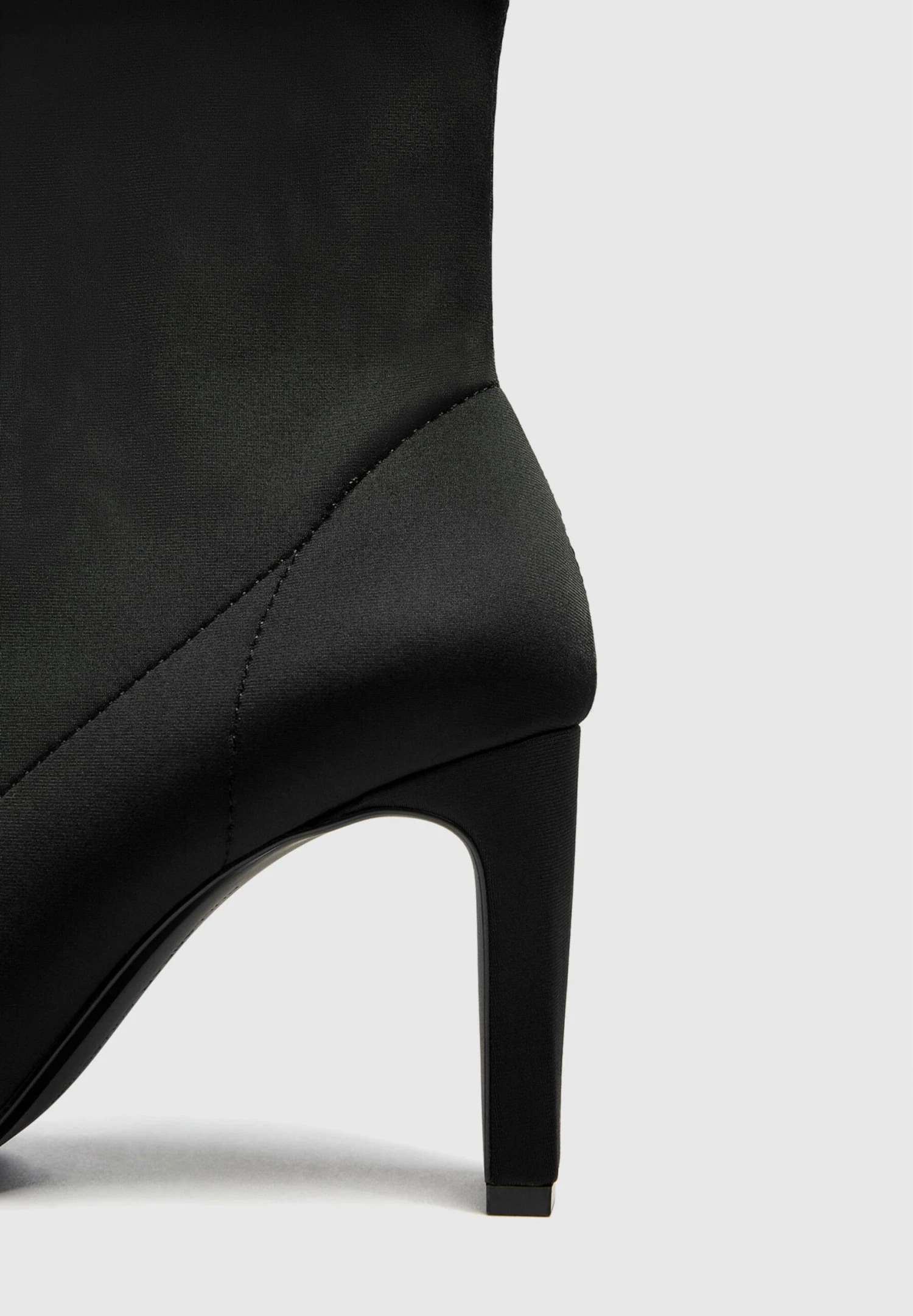 PULL & BEAR Enkellaarsjes Met Hoge Hak - Black - Afbeelding 3